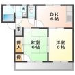 エスポワールフジD棟の間取図
