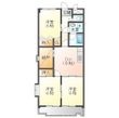 杉浦マンションの間取図