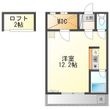 セザンヌ花田2の間取図