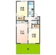 セジュール南　Bの間取図