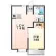 タプロコート三本木の間取図
