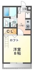 メゾン・ド・ラヴィ菰口 Ⅱの間取図