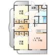 プランドールFIVEの間取図
