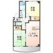 シルクヴェールフジ A棟の間取図