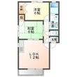 グリーンステージ東橋良 Aの間取図