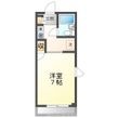 スカイビレッジアイセイの間取図