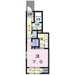 フリーデンハイム中浜の間取図