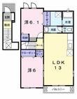 レスト コリーヌの間取図