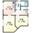 ガーデンハイツの間取図