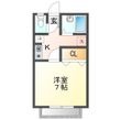 牛川南台の間取図