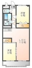 オアシス鷹丘の間取図