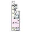 シュタットBの間取図