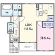 エアリー若松 Ⅰの間取図