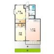 ベルバランセK 壱番館の間取図