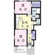 ガーデンステレイタの間取図