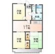 写真:第2橋本マンション 4階503の間取図