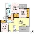 D-avance 東脇の間取図