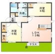 スクエア ヴィレッジ Eの間取図