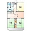 写真:第2橋本マンション 5階602の間取図