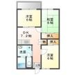 ミューズイン北山の間取図