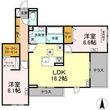 アーブル　西岩田の間取図