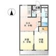 カーサ　アルコバレーノの間取図