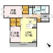 D-avance 柱六番町Ⅰの間取図