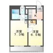 ヴィラ・シティハナナカの間取図
