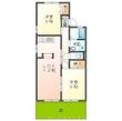 ハートホーム西沢 B棟の間取図