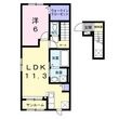 エムアンドエフの間取図