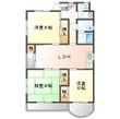 ヴィレッジ杉田 B棟の間取図
