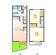 ユトリロ岩田Cの間取図