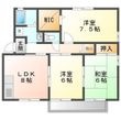 マイリトルタウン高師 弐番館の間取図