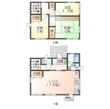 富士見台戸建ての間取図