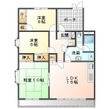ユトリロ上地町の間取図