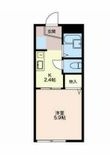 エクシブⅢの間取図