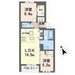 ベルフィオーレKの間取図