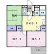 エステートKakeda Cの間取図