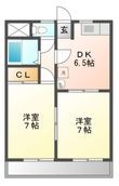 本野ヶ原マンションの間取図