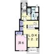 Ｕー１５１　Ｔ２の間取図