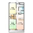 リベルテONEの間取図