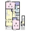 レインボーヒルズIの間取図