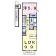 メゾン二見の間取図