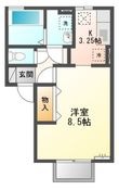 ヴィラ・サンライズ Bの間取図