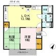 セジュール二見 Aの間取図