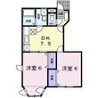 クレストール一ノ坪2番館の間取図