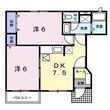 エレガンシャトー Bの間取図