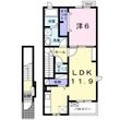 ＢＢ　Ｌｉｅｎ　Ⅱの間取図