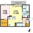 ステラ みよしの間取図