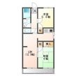 クレスト金屋橋の間取図